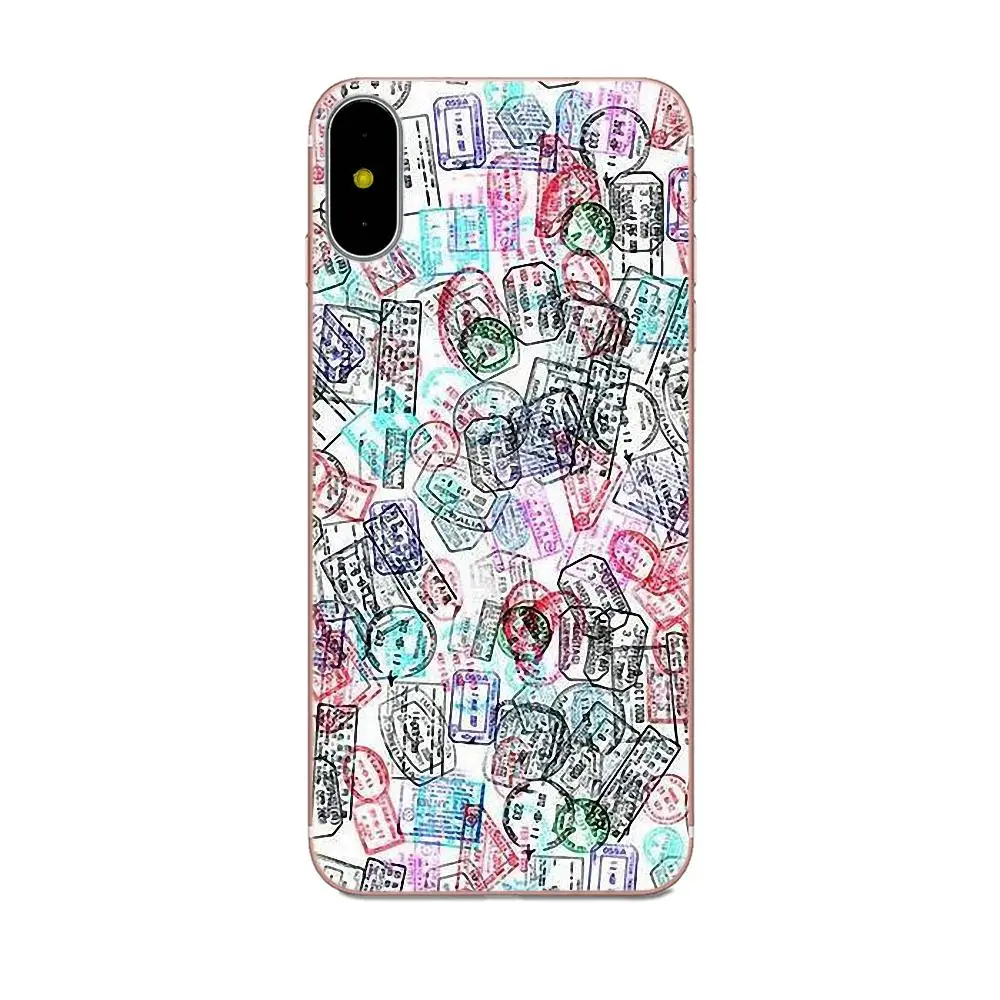 Для Huawei Honor Mate Nova 2 6A 7A 7C 8C 8S 10 10i Y5 Y9 Lite P Smart GR5 2019 чехол из ТПУ Ретро почтовая карта