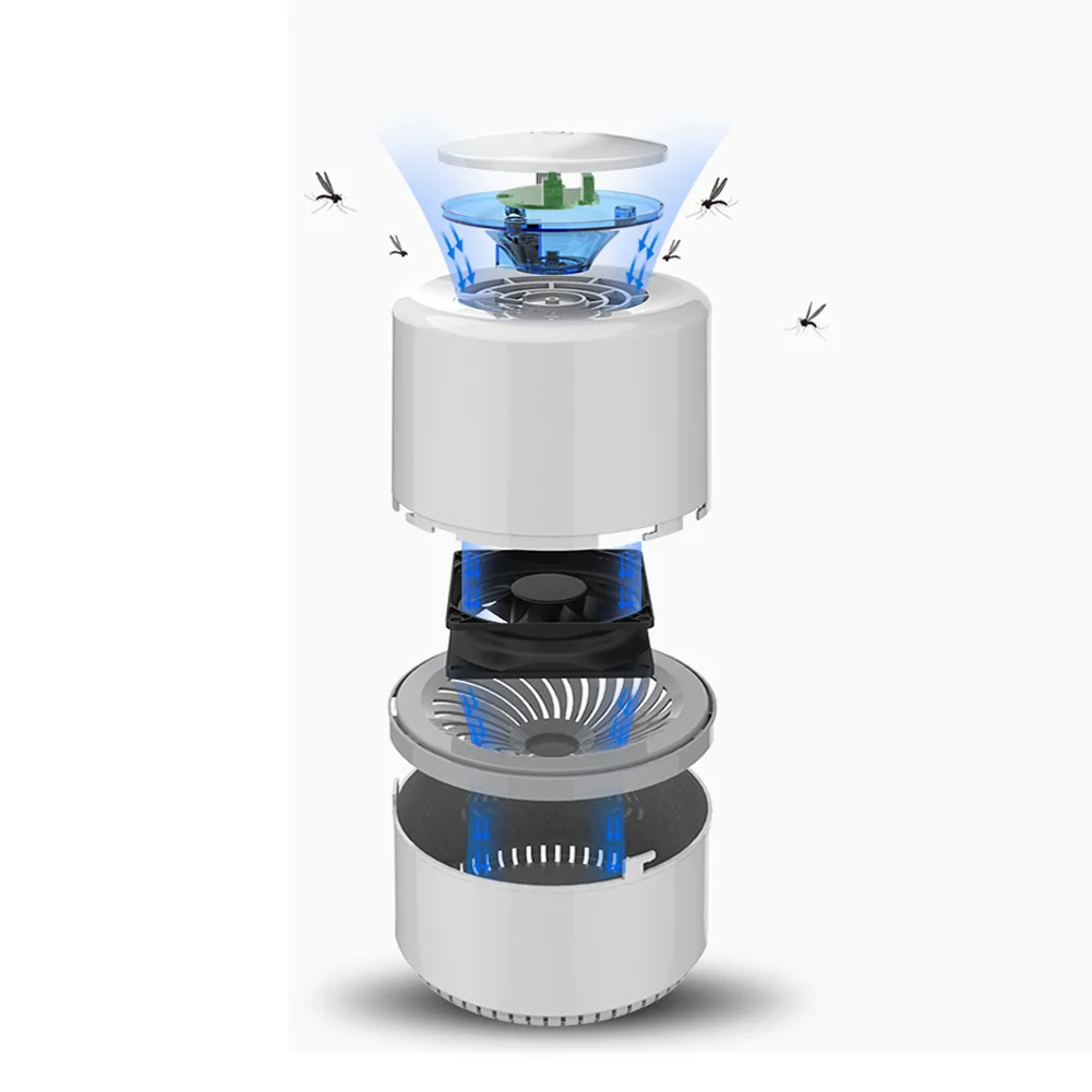 USB Electric Mosquito Killer Trap Dispeller Mute UV Night Light Lamp Zapper USB Electric Mosquito Killer Trap Dispeller Mute UV Night Light Lamp Zapper