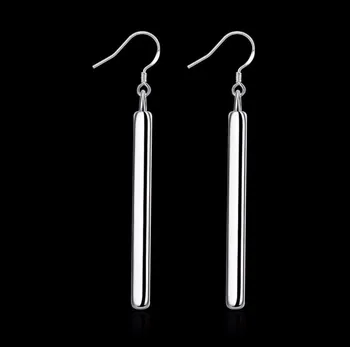 

2020 NEW Fashion jewelry heart pendant long drop earrings Crystals From Swarovskis for women gift
