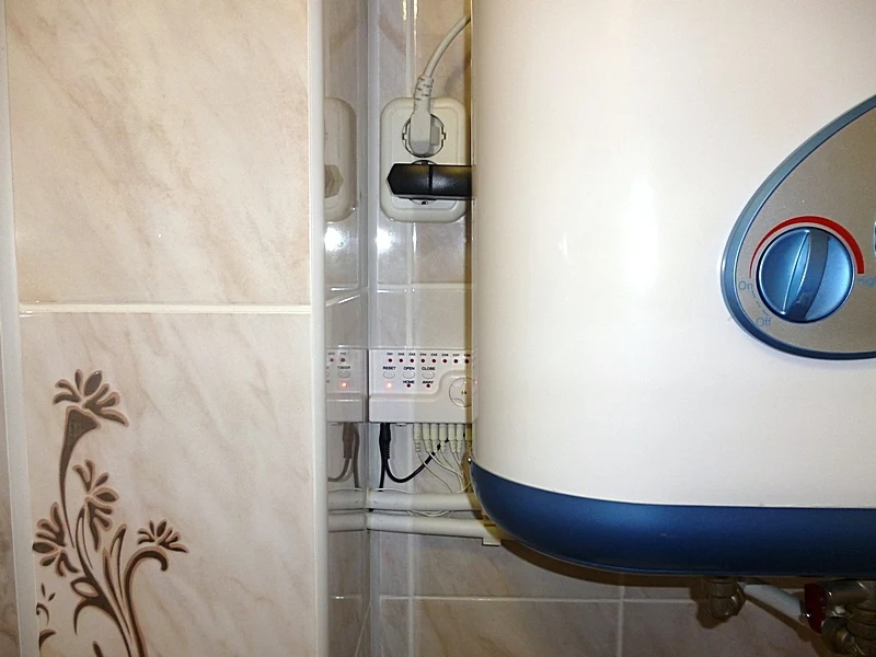 Detector de Água com Bsp Detector de Vazamento de Água Proteção do Sensor Rússia Cazaquistão Ukrain Válvula Casa Inteligente Kithen Dn15*1 pc 3 Sensor e detector