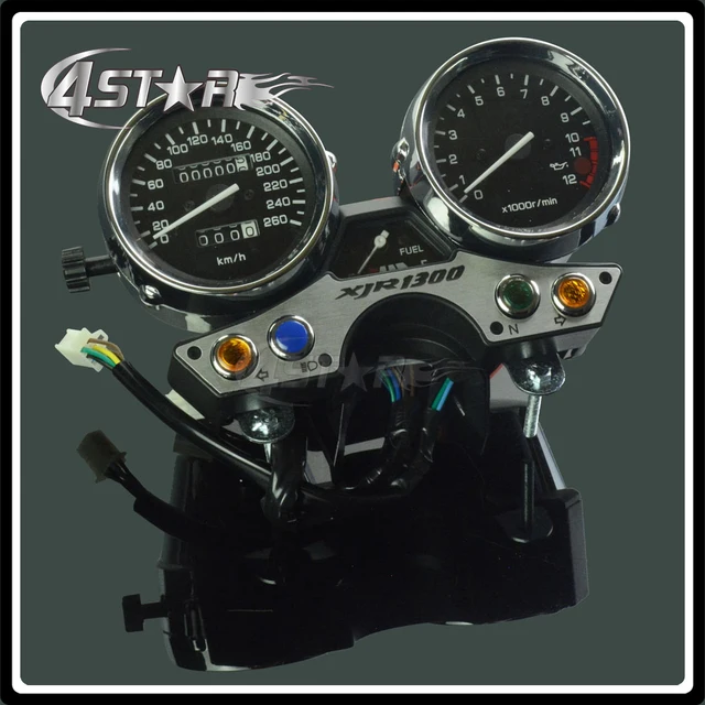 Motorcycle Accessories Speedometer Tachometer Instrument Gauge For YAMAHA XJR1300 XJR 1300 1989 1990 1991 1992 1993 94 95 96 97