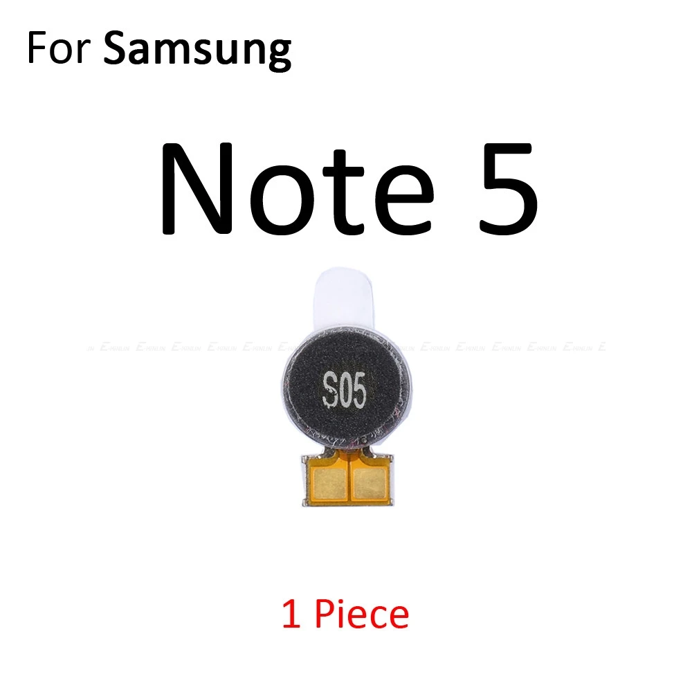 2 шт. модуль вибрации Вибрационный Мотор ленточный гибкий кабель для Samsung Galaxy S6 S7 край S8 S9 S10 Plus Note 5 для девочек от 5 до 8 лет 9 - Цвет: Note 5