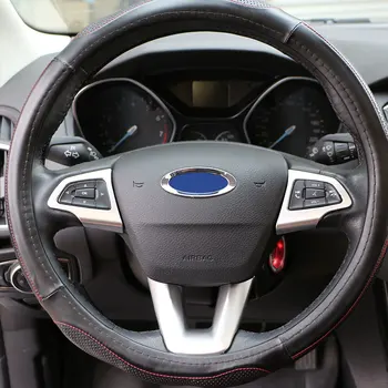 

Jameo Auto Car Styling ABS Steering Wheel Protection Cover Steering Wheel Stickers for Ford C-Max CMAX C Max 2015 2016 Parts