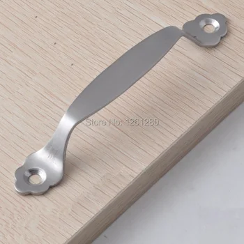 

100 pieces metal handle stainless steel furniture handle Simple drawer pull shoe closet door handle European knob hardware part