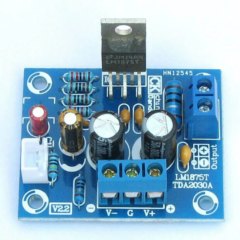 

DIY KITS 20W HIFI Mono Channel LM1875T Stereo Audio Amplifier Board Module