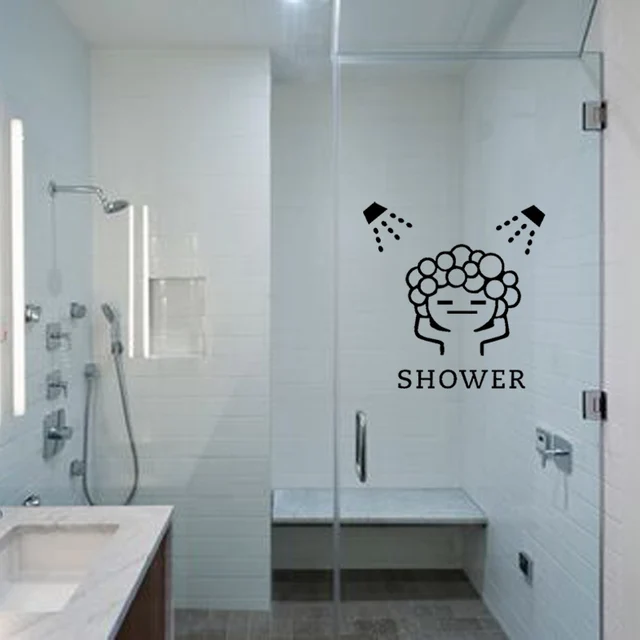 ⁦מדבקת SHOWER⁩ – תמונה ⁦3⁩