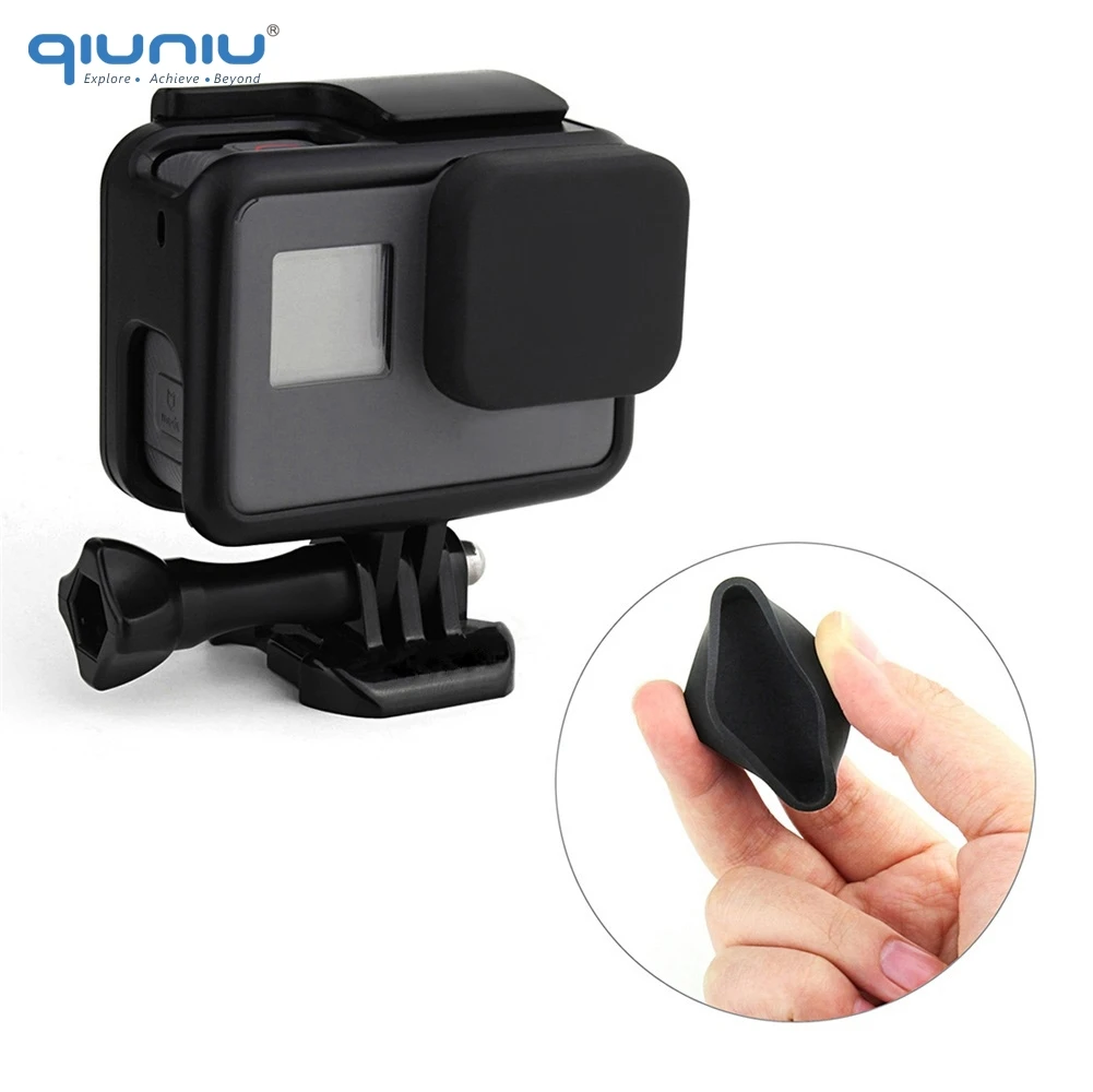 

QIUNIU Frame Mount Housing Case Protective Shell with Lens Cap for GoPro Hero 5 6 7 Black Action Camera For Go Pro Accessories