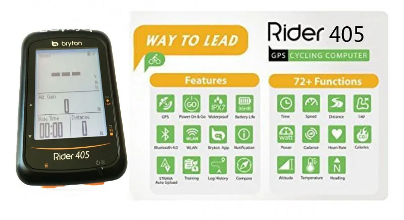 bryton rider 405