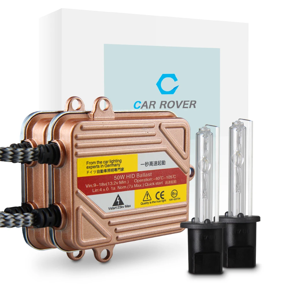 H7 Xenon HID Kit 50W Quick Start Slim Ballasts Fast Bright Car