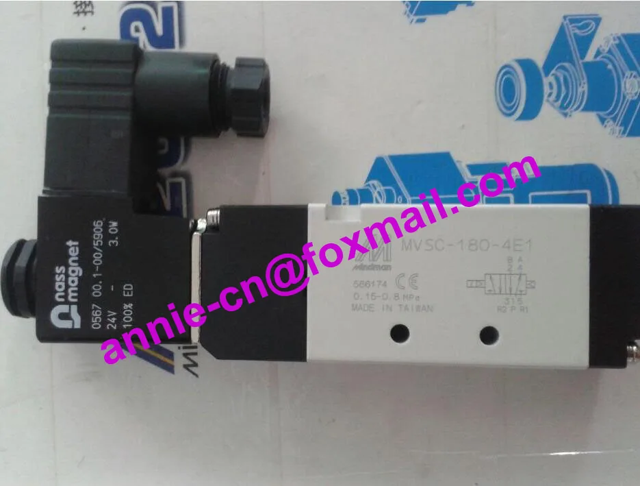 

MVSC-180-4E1 DC24V/AC220V New and original MINDMAN Solenoid valve NASS coil