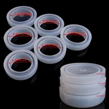 1 шт. MD1001 57 мм-72 мм круглая силиконовая литьевая форма для полимерного браслета ювелирные изделия DIY инструмент 15 мм