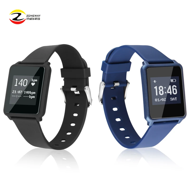 Z8 plus Wristband Smart Watch IP67 Screen Touchpad Pulse Heart Rate