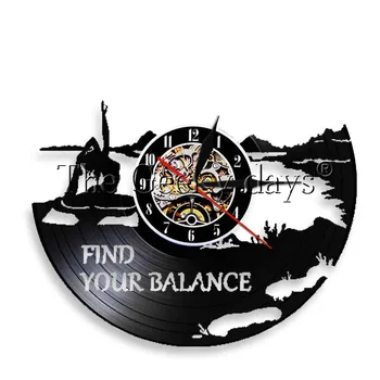 

1Piece Find Your Balance Yoga Inspiration Quotes Wall Art Led Night Lamp Yoga Logo Studio Mood Lighting Lamp Yoga Classroom Deco