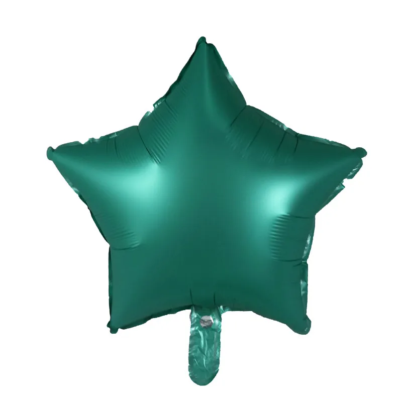 10 шт 18 дюймов хромированный металлический шар Сердце Звезда Круглый матовый Гелиевый шар принадлежности для украшения свадебной вечеринки день рождения шары душ