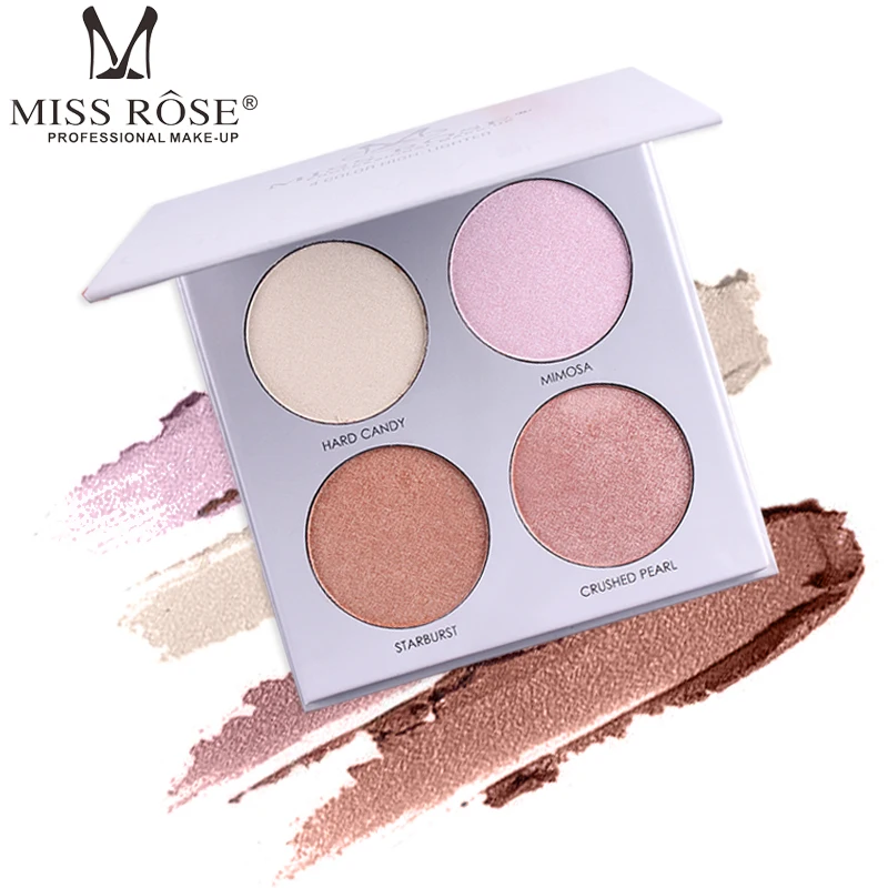 

Miss Rose Shimmer Bronzer Highlighters Powder Makeup Palette Face Concealer Highlighter Base Illuminator Brighten Glow Kits