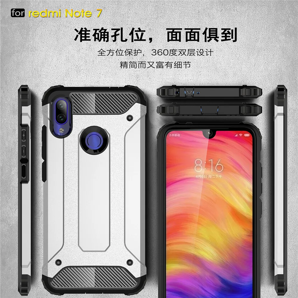 Чехол для Xiaomi Redmi Note Series противоударный чехол 7 6 5 Pro 5A 4|Сумки телефона| |