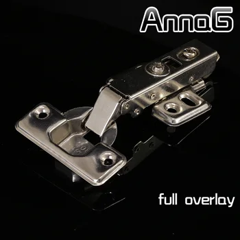 

Full overlay Stainless steel cup soft close cabinet hydraulic hinges kitchen door hinges brass