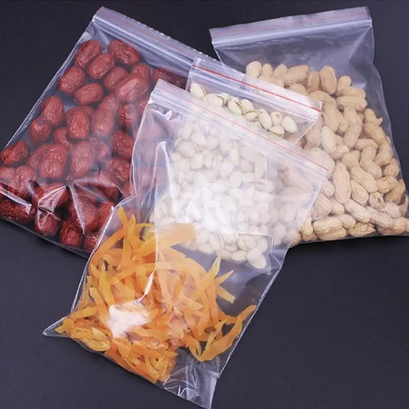 100 шт./лот экологичные маленькие пакеты для овощей многоразовые продуктовые