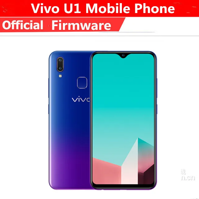 Vivo U1 мобильный телефон с 6 2 дюймовым дисплеем процессором Snapdragon 439 ОЗУ 4 Гб ПЗУ 64 ГБ