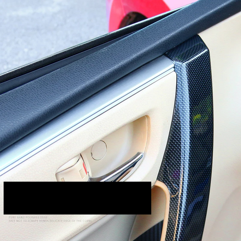 lsrtw2017 car styling abs car door inside handle trims for toyota