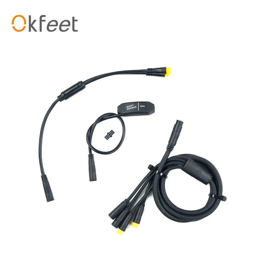 Okfeet Lingbei LB Средний двигатель 1to4 основной кабель EB-BUS Cable Shift сенсорная передача датчик 1in2 кабель