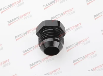 

-12 AN Male AN12 Flare Plug Fitting Aluminum BLACK AD32006 AN Plug