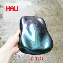 Хамелеон пигмент для ногтей пигмент порошок, товар: 4207 г, светло-фиолетовый/зеленый эффект, 1 лот = 10 грамм