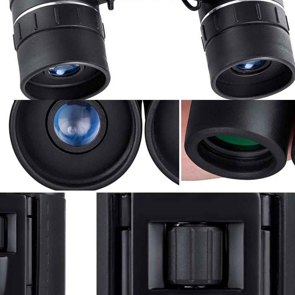 مصغرة مجهر طويلة المدى الأطفال المشي مع الحبل خفيفة الوزن طوي 10X25 المحمولة التكبير تلسكوب في الهواء الطلق ألعاب التخييم