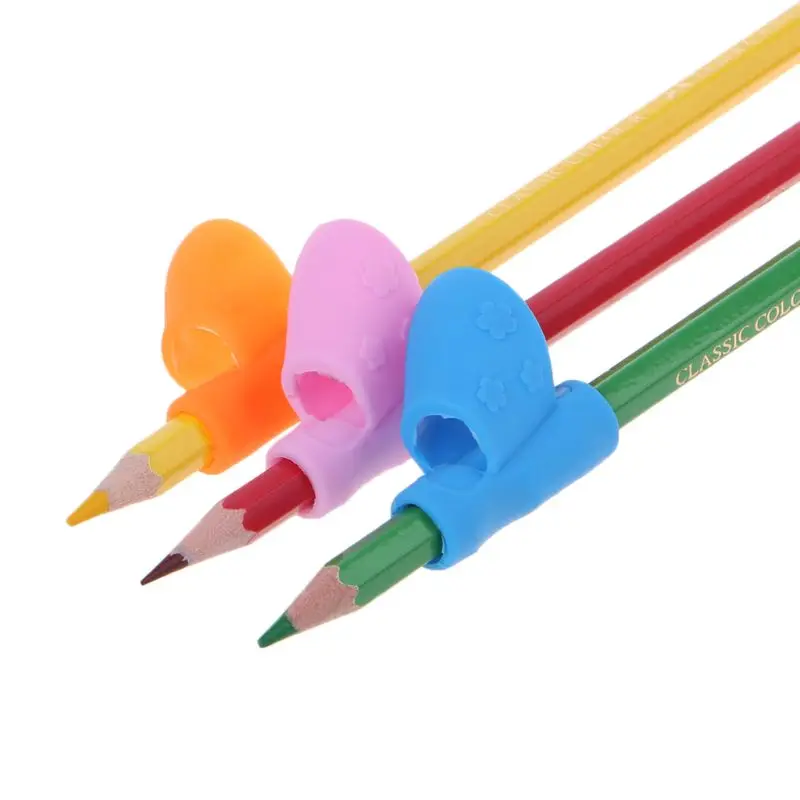 

3Pcs Children Student Pencil Holder Help Writing Pencil Grip Posture Correction Tool