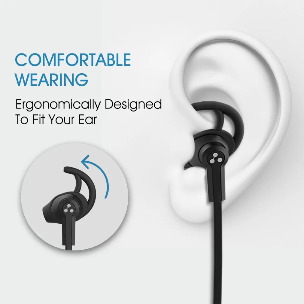 Слог SF801 Спорт bluetooth V4.2 гарнитура/беспроводные наушники устойчивое стерео для