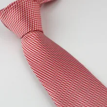 Мужские галстуки для костюма, дизайн, красный с белыми стрелками, полосатый шейный платок, тонкий галстук, 7 см, платья, рубашки, свадебные галстуки Gravatas Corbata