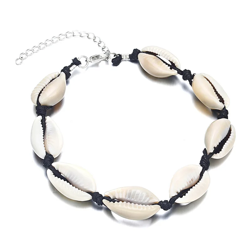 

Anklet Shells For Women Foot Jewelry Summer Beach Bracelet Ankle On The Leg Female Ankle Strap Accessory 8C1158