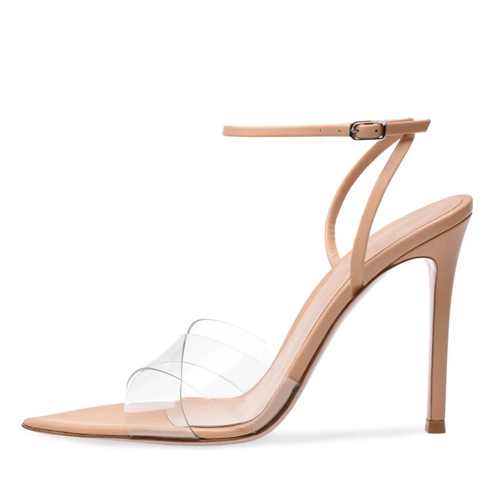 newest 2018 summer Transparent sandals super sexy pointed toe brand design shoes women narrow band high heels sandals ladie shoe newest 2018 summer Transparent sandals super sexy pointed toe brand design shoes women narrow band high heels sandals ladie shoe