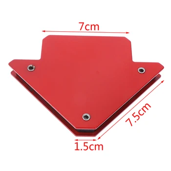 

25LB Soldering Locator Strong Magnetic Welding Magnets Holder 3 Angle Arrow Welder Positioner Welding Tool Accessories