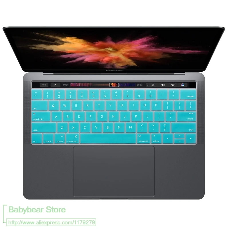 Защитный чехол для клавиатуры Mac Macbook Pro 13 15 3 6 Touch Bar A1706 A1707 A1989 A1990 2018|Чехлы