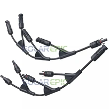 MC4 панели солнечные Кабельный разъем 4-1 сплиттер разъемы для солнечной панели s IP67 Conectores водонепроницаемый MC4 кабельный разъем MC4