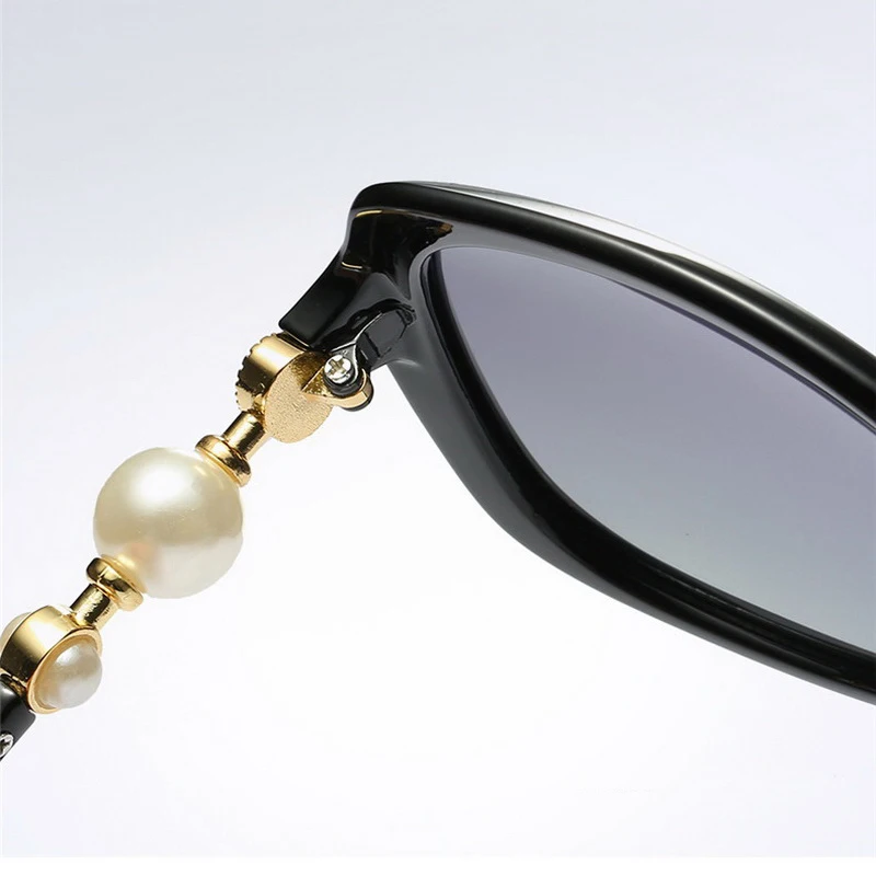 JYJEWEL Новый Для женщин Поляризованные солнцезащитные очки жемчуг вождения солнцезащитные очки зеркало моды