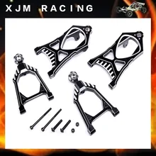 1/5 Rc Car alloy(Black and white mix) front arm kits fit hpi rovan km baja 5b