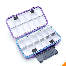 24 отсека рыболовные приманки Рыболовные Крючки приманки пластиковая коробка для хранения на открытом воздухе