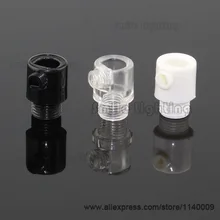 30 шт., 50 шт., 100 шт., M10, резьбовой зажим для шнура, пластиковый зажим для кабеля, деформация, подвесной светильник, фиттинги