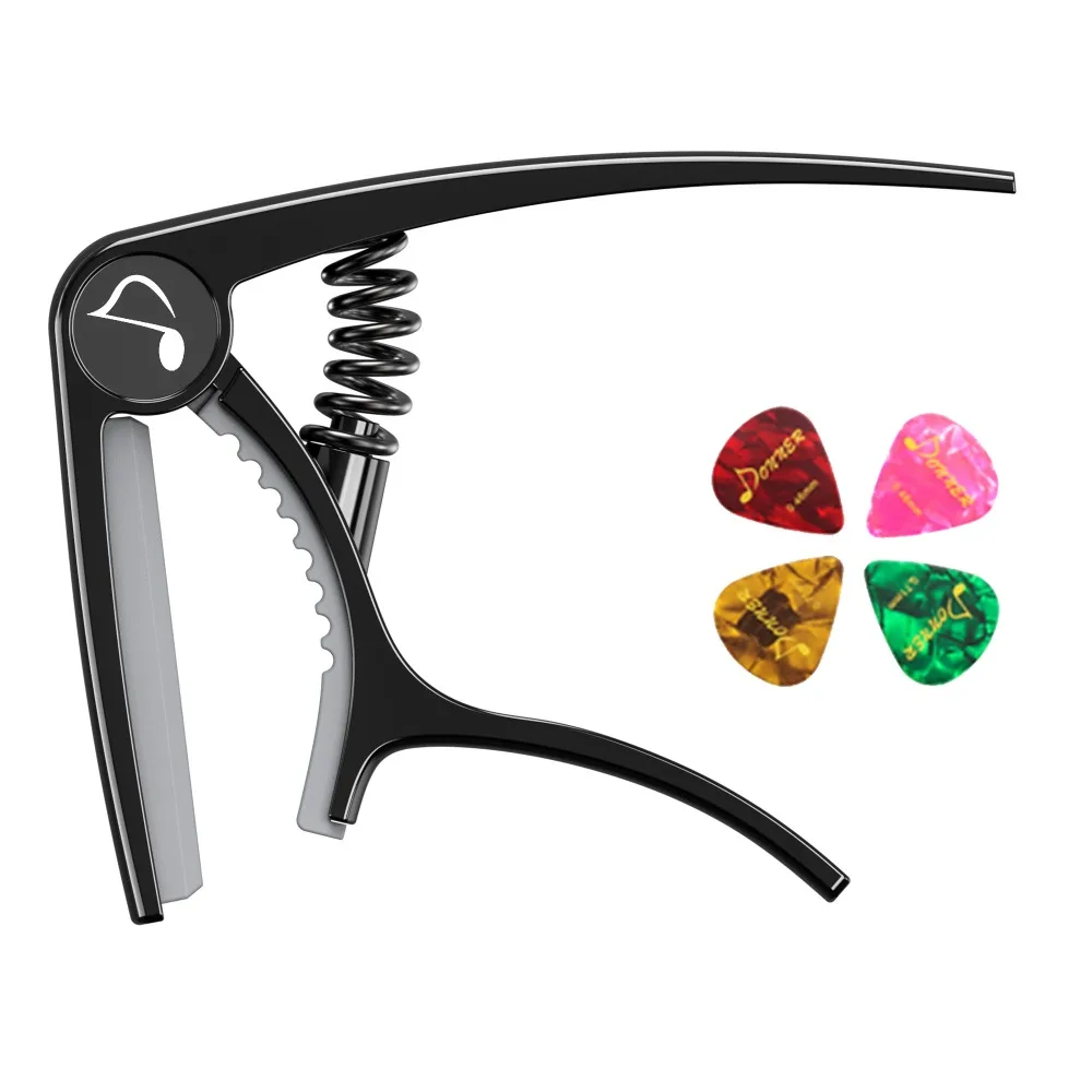 Donner DC 2U Pro Ukulele Capo Ukelele Мелодия Зажим ключ триггер эксклюзивный для Аксессуары