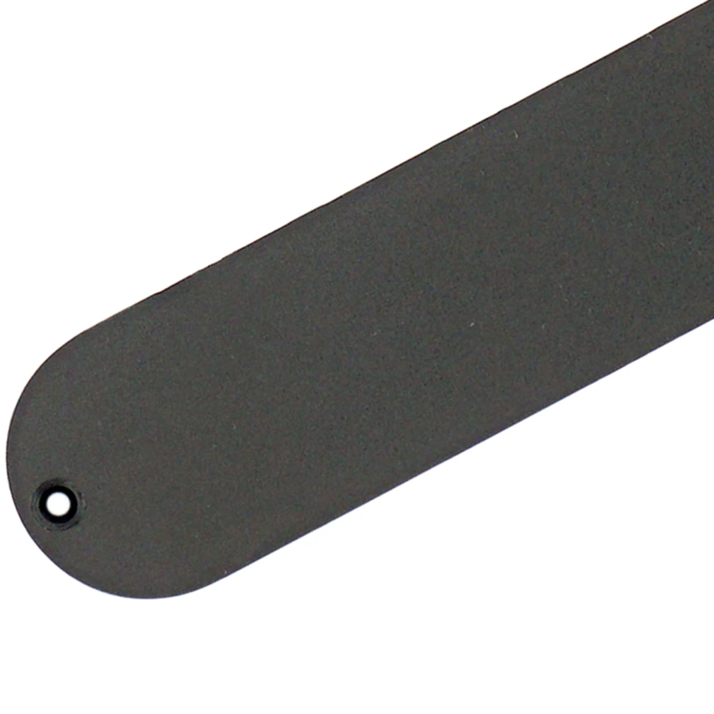 1x Electric Guitar Accessory Back Plate Cavity Switch Cover Back Cover Black