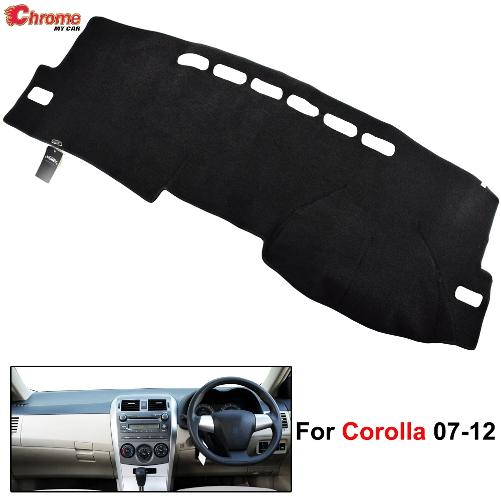 

For Toyota Corolla Axio Fielder 2007 2008 2009 2010 2011 Dash Mat Dashboard Cover Dashmat Anti-dirty Pad Carpet Car Accessories