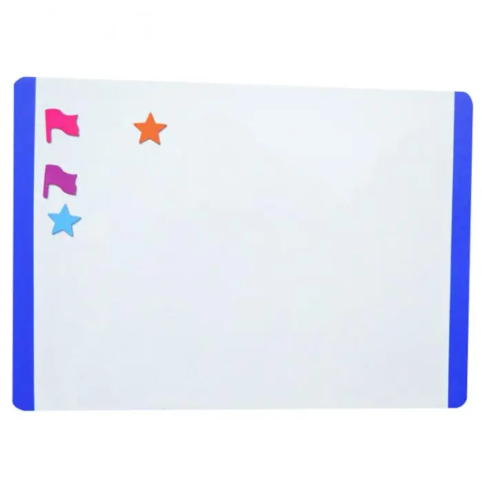 High Magnetic Board Whiteboard A4 21x30cm PVC Gift For Drawing Message Fridge Refrigerator UEJ