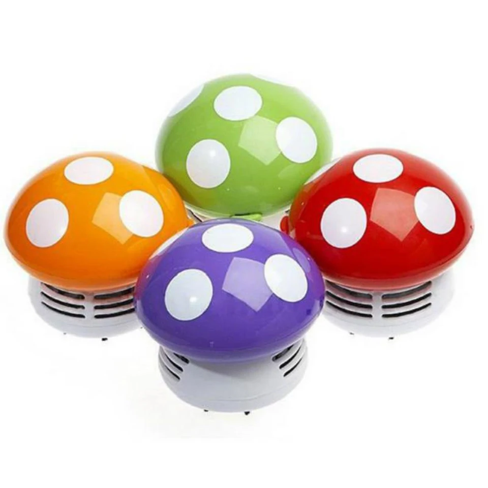 Cute-Mini-Mushroom-Corner-Desk-Table-Dust-Vacuum-Cleaner-Sweeper-D-IUS-New (1)