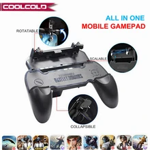 Пубг контроллер свободный огонь Джойстик Геймпад для телефона для Fornite Fortnite игровой коврик L1R1 триггеры кнопки Ручка для Android HUAWEI