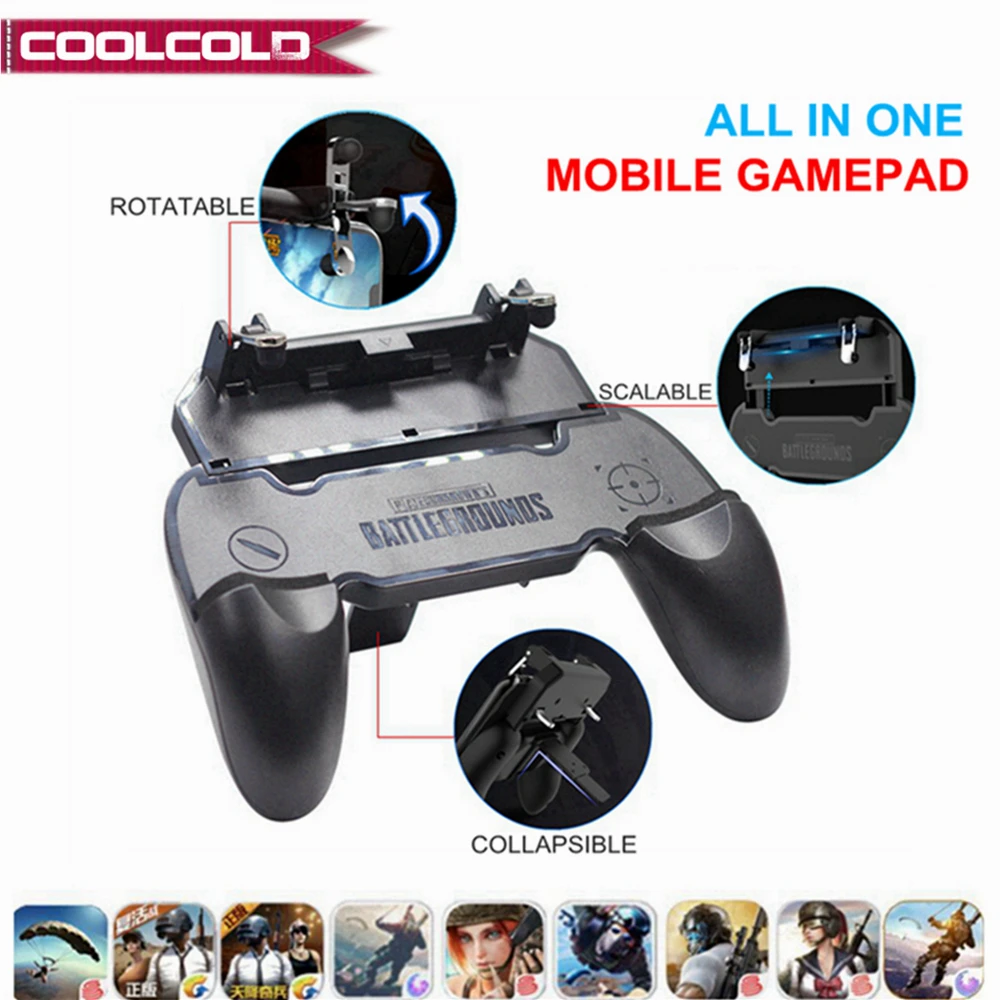Free Fire PUBG Mobile Controller Gamepad with L1 R1 Triggers
