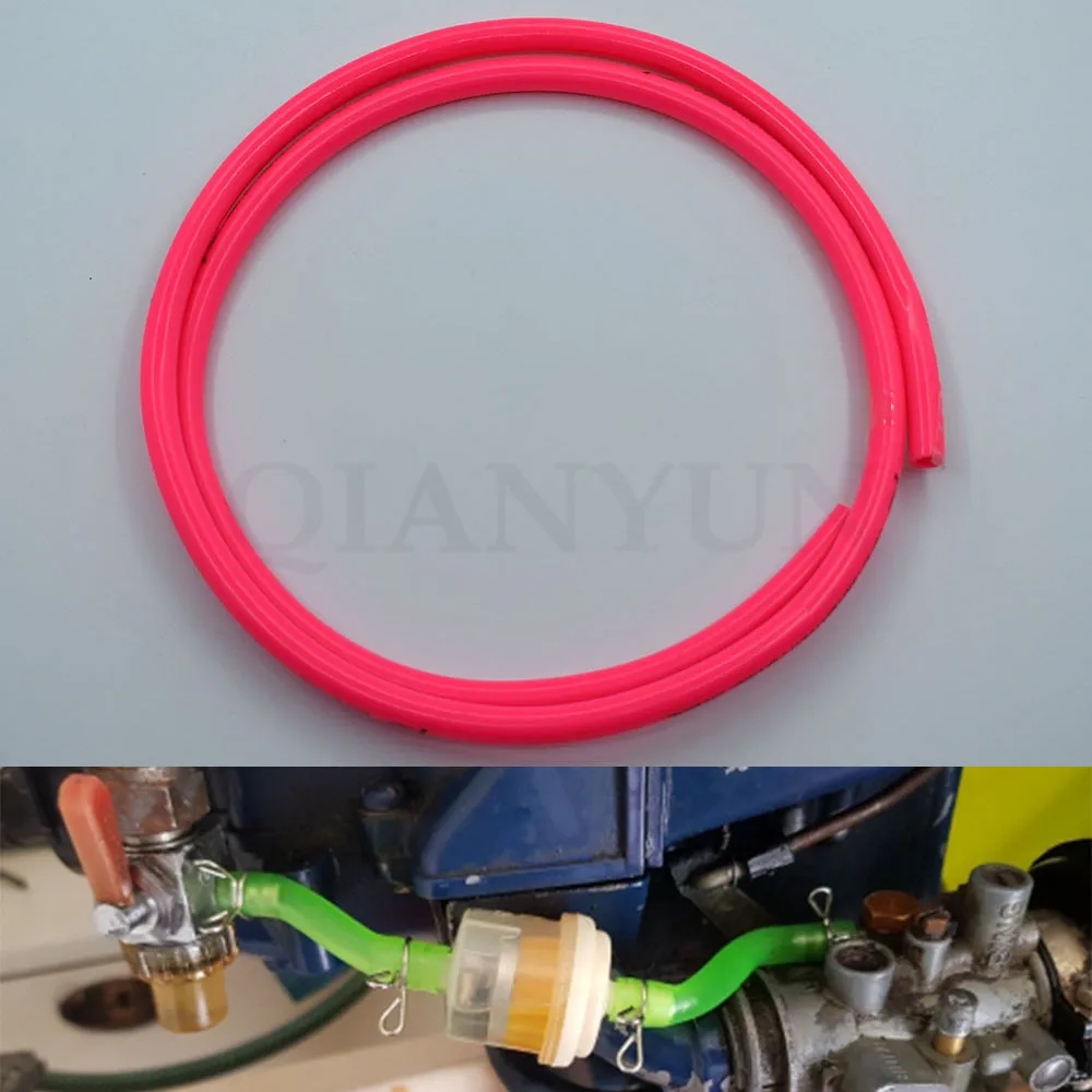 

1m 4mm I/D 7mm O/D Universal Motorcycle Fuel Petrol Pipe Hose For Honda CBR1100XX VFR800 CBR 1100XX VFR 800 ST1300 ST1300A ST