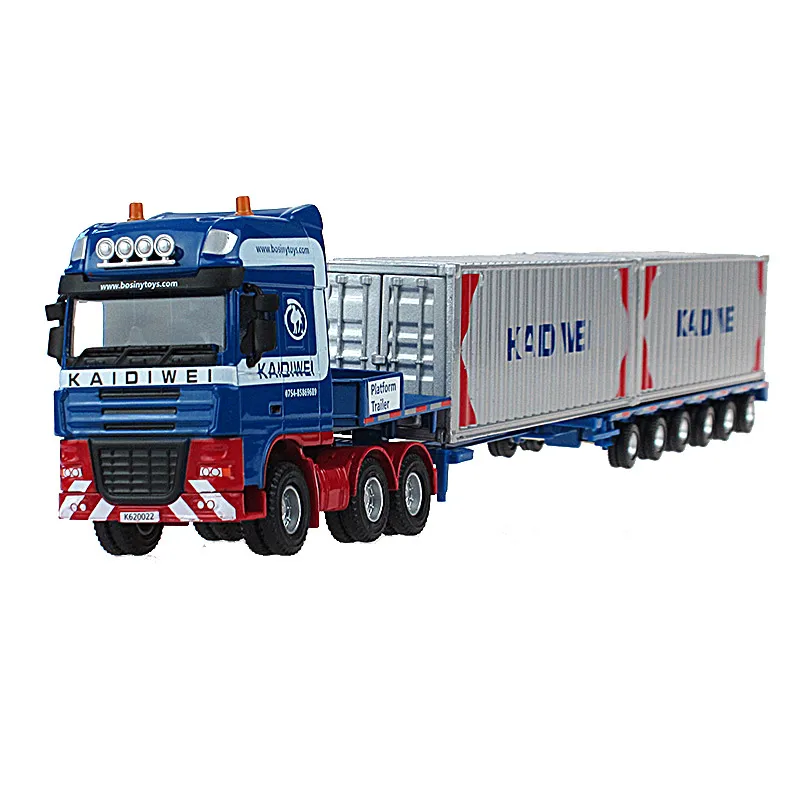 KAIDIWEI Alloy transport vehicle model 150 container cargo type semi