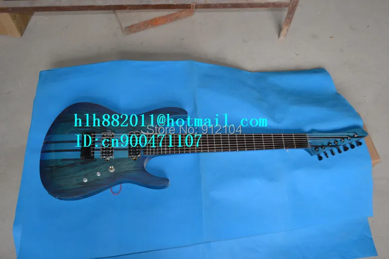 

free shipping new Big John 7-strings electric guitar with all single sandwich elm body F-1515